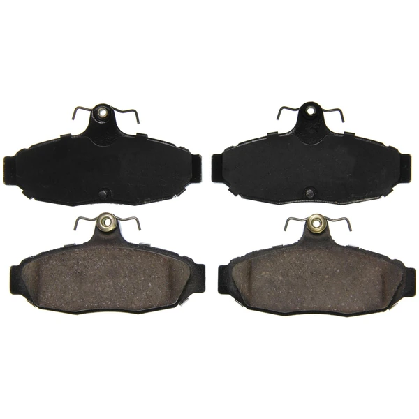 Wagner ZD347A Disc Brake Pad Set, Rear Side