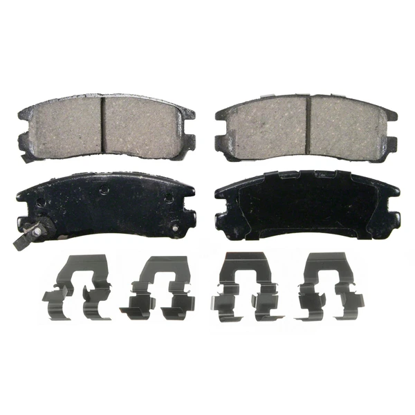 Wagner ZD383 Disc Brake Pad Set, Rear Side