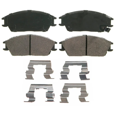 Wagner ZX497 Disc Brake Pad Set, Front Side