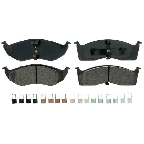 Wagner ZX591 Disc Brake Pad Set, Front Side