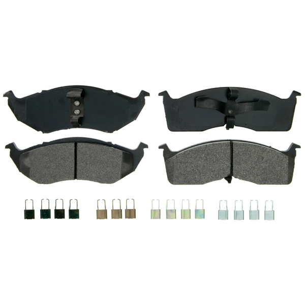 Wagner ZX730B Disc Brake Pad Set, Front Side