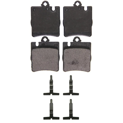 Wagner ZX876 Disc Brake Pad Set, Rear Side