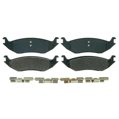 Wagner ZX967A Disc Brake Pad Set, Rear Side
