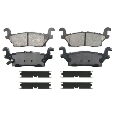 Wagner ZX1120 Disc Brake Pad Set, Rear Side