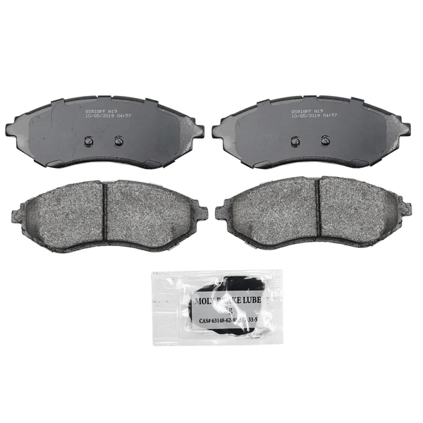 Wagner ZX1269 Disc Brake Pad Set, Front Side
