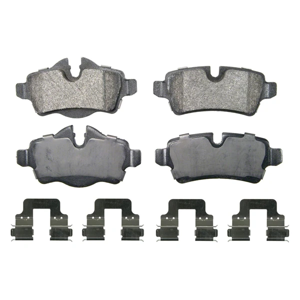 Wagner ZX1309 Disc Brake Pad Set, Rear Side