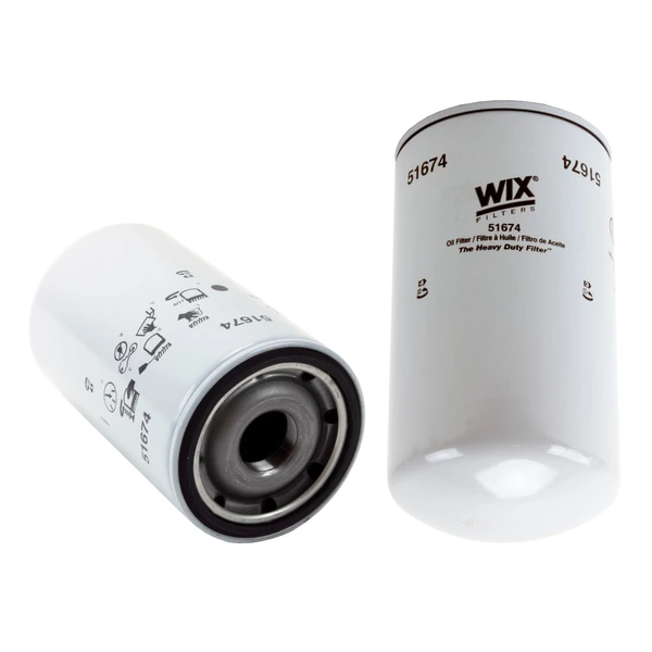 Engine Oil Filter - Full-Flow/By-Pass - Wix 51674
