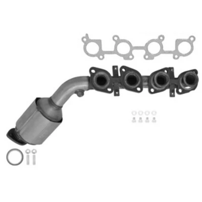 Catalytic Converter with Integrated Exhaust Manifold - Left Driver Side - Walker 14661