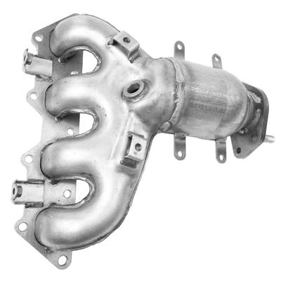 Catalytic Converter with Integrated Exhaust Manifold - Front Side - Walker 16449