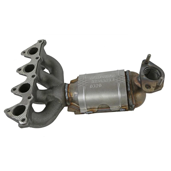 Walker 16514 Catalytic Converter with Integrated Exhaust Manifold, Front Side