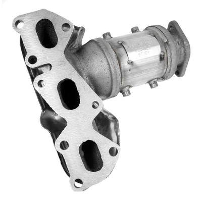 Catalytic Converter with Integrated Exhaust Manifold - Rear Side - Walker 16527