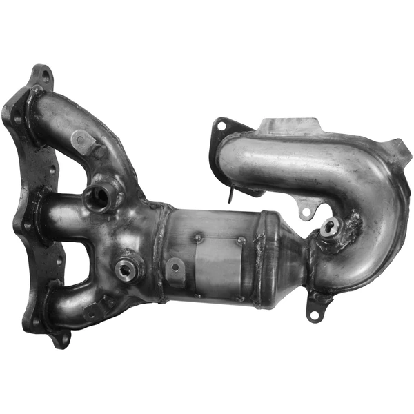 Walker 16561 Catalytic Converter with Integrated Exhaust Manifold, Rear Side