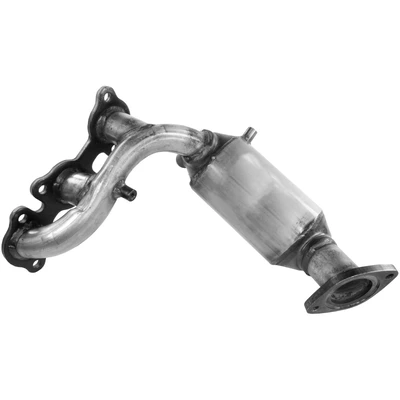 Catalytic Converter with Integrated Exhaust Manifold - Rear Side - Walker 16600
