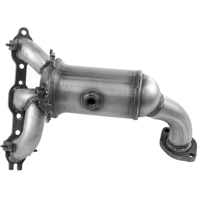 Catalytic Converter with Integrated Exhaust Manifold - Rear Side - Walker 16628