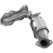 Catalytic Converter with Integrated Exhaust Manifold - Rear Side - Walker 16663