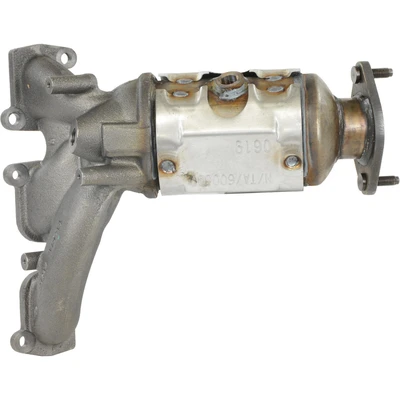 Catalytic Converter with Integrated Exhaust Manifold - Front Side - Walker 16720