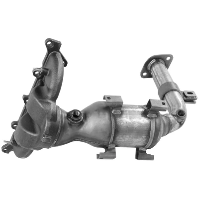 Catalytic Converter with Integrated Exhaust Manifold - Front Side - Walker 16785