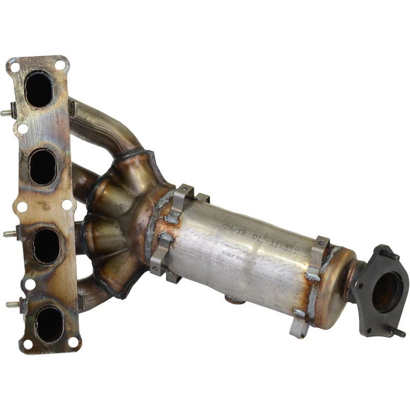 Walker 16795 Catalytic Converter with Integrated Exhaust Manifold, Front Side