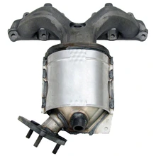 Catalytic Converter with Integrated Exhaust Manifold - Front Side - Walker 82444