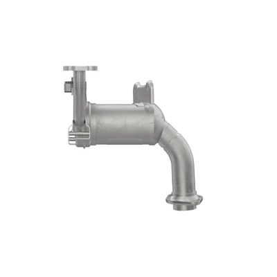 Catalytic Converter with Integrated Exhaust Manifold - Front Side - Walker 84117