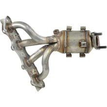 Catalytic Converter with Integrated Exhaust Manifold - Front Side - Walker 84124