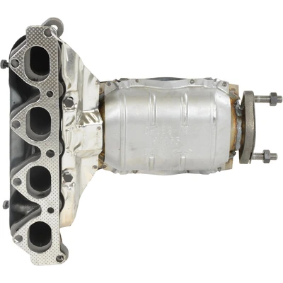 Catalytic Converter with Integrated Exhaust Manifold - Front Side - Walker 84155