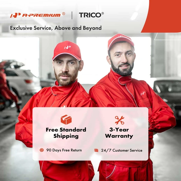 Trico 14-B Windshield Wiper Blade, Rear Side