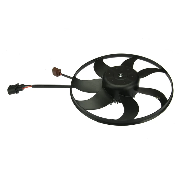 ÜRO Parts 1K0959455FR Auxiliary Engine Cooling Fan Assembly, Left Driver Side