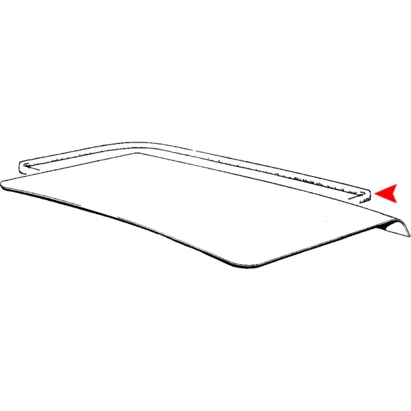 ÜRO Parts 51241839125 Trunk Lid Seal