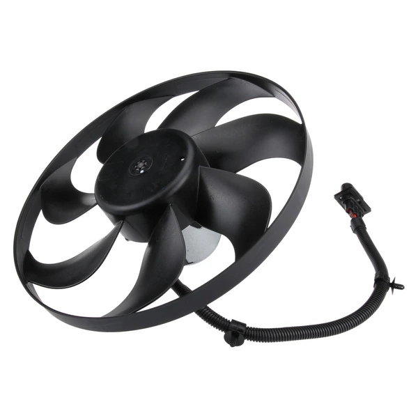 ÜRO Parts 6X0959455F Auxiliary Engine Cooling Fan Assembly, Left Driver Side