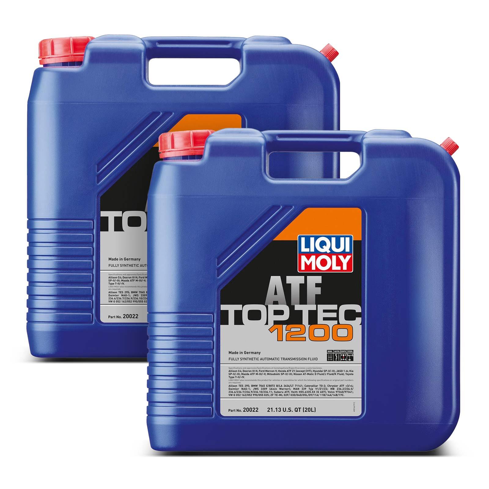 The A-premium Automatic Transmission Fluid - Rear Differential - Liqui Moly 20022, A Set of Two Pieces Image 