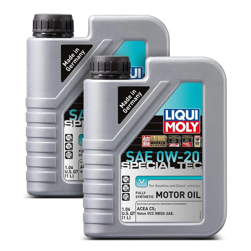 Engine Oil - Liqui Moly 20198, A Set of Two Pieces