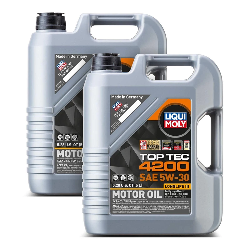 Engine Oil - Liqui Moly 2011, A Set of Two Pieces