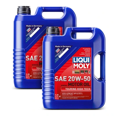Engine Oil - Liqui Moly 20114, A Set of Two Pieces