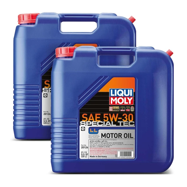 Engine Oil - Liqui Moly 20124, A Set of Two Pieces