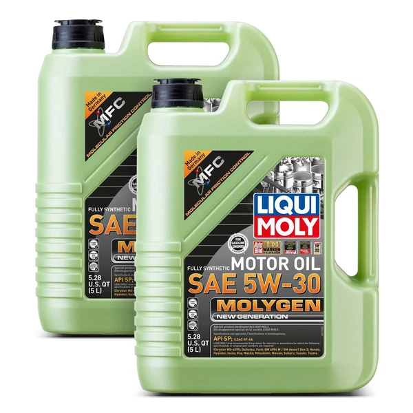 Engine Oil - Liqui Moly 20228, A Set of Two Pieces