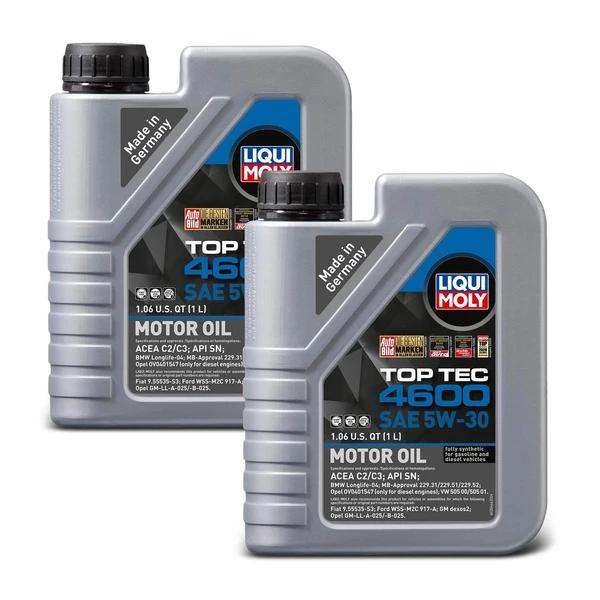 Engine Oil - Liqui Moly 20446, A Set of Two Pieces