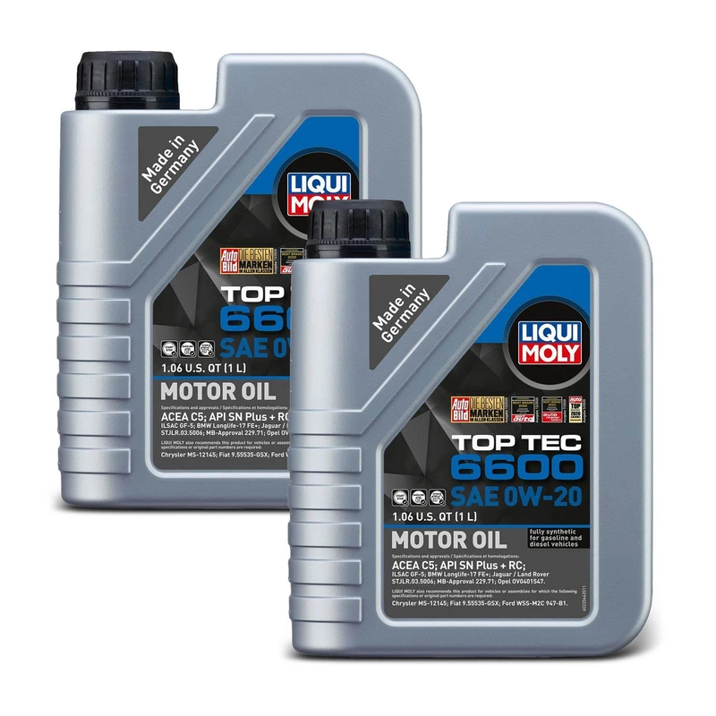 Engine Oil - Liqui Moly 22044, A Set of Two Pieces