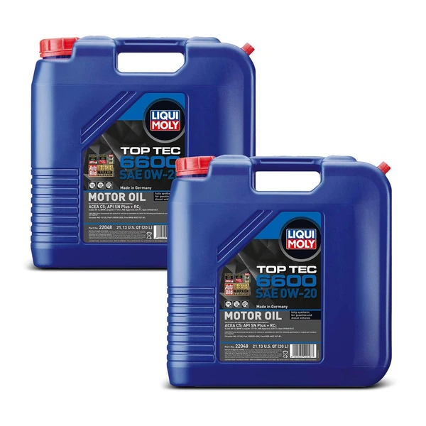 Engine Oil - Liqui Moly 22048, A Set of Two Pieces