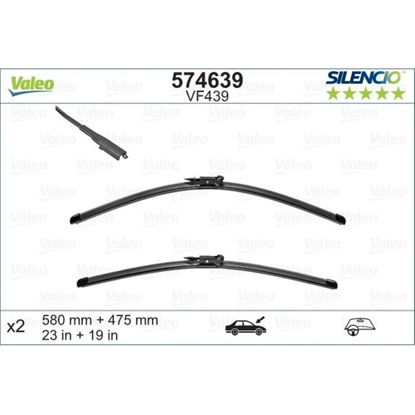 Valeo 574639 Windshield Wiper Blade