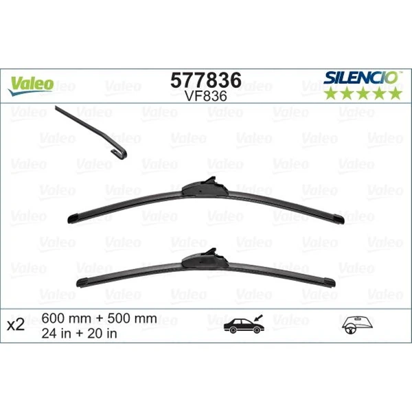 Valeo 577836 Windshield Wiper Blade