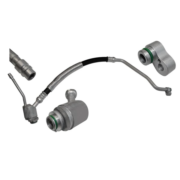 Vemo V20-20-0017 A/C Refrigerant Suction Hose, Compressor To Evaporator