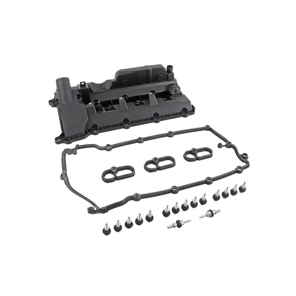 Vaico V48-0465 Engine Valve Cover, Left Driver Side