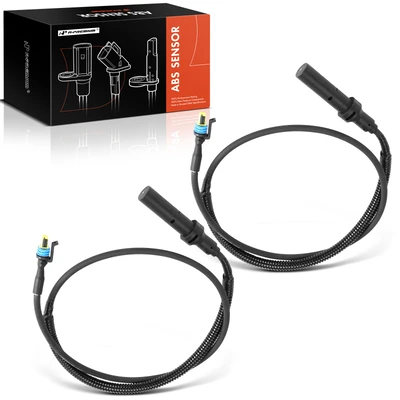 2 Pcs Front ABS Wheel Speed Sensor