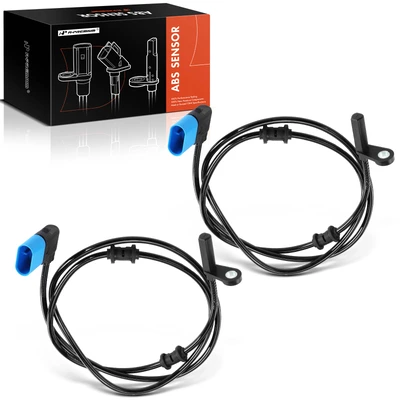 2 Pcs Rear ABS Wheel Speed Sensor