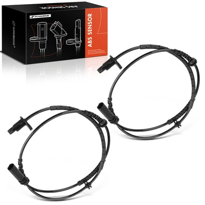 2 Pcs Front ABS Wheel Speed Sensor