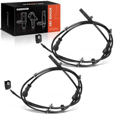 2 Pcs Front ABS Wheel Speed Sensor