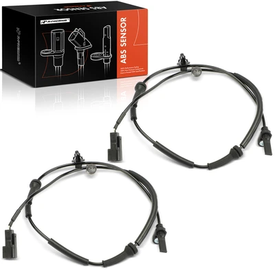 2 Pcs Front ABS Wheel Speed Sensor