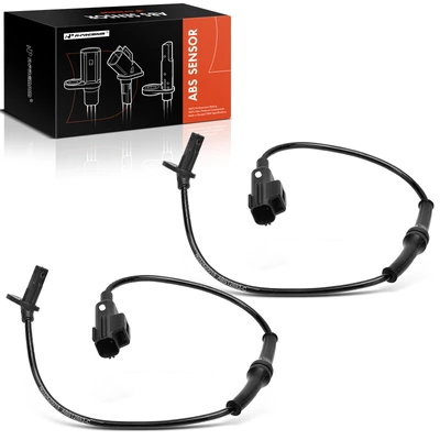 2 Pcs Rear ABS Wheel Speed Sensor
