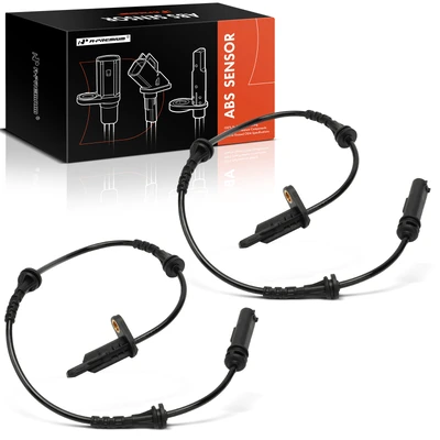 2 Pcs Rear ABS Wheel Speed Sensor